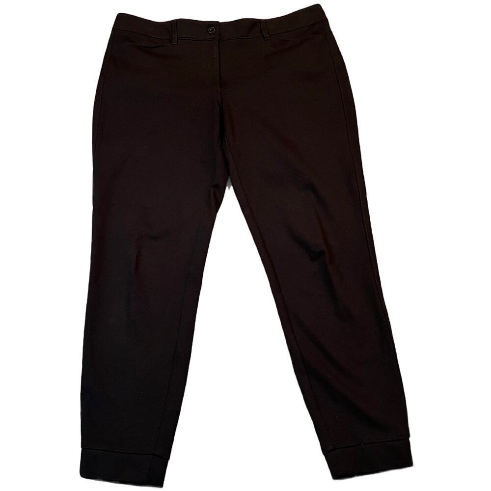 WHITE HOUSE BLACK MARKET WHBM Black Pants‎ Women's 12 - Picture 2 of 5